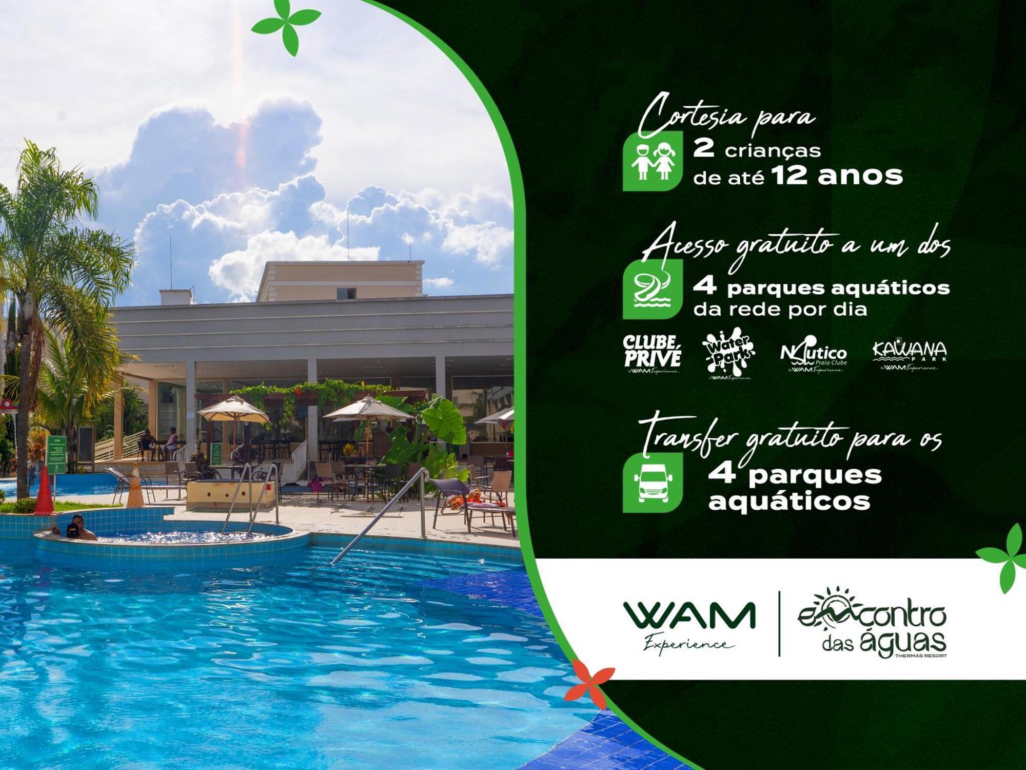 Encontro Das Aguas Thermas Resort By Wam Experience Калдас Новас Екстериор снимка